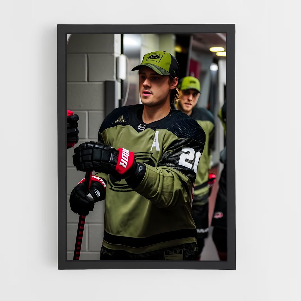 Poster Le Maître de la Glace – affiche Hockey sur glace (vue 2)